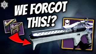 Why Did We Forget THIS Linear Fusion Rifle in Destiny 2?