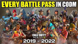 Battle Pass Evolution! (2019 - 2022) 3 Years Of Cod Mobile!