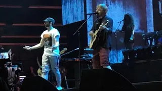 Eminem brings out Ed Sheeran at Twickenham Stadium