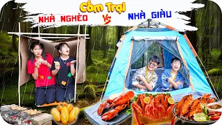 Học Sinh Giàu - Học Sinh Nghèo Đi Cắm Trại ♥ Min Min TV Minh Khoa