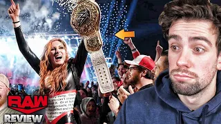 Becky CAMPEONA | WWE RAW 22 Abril 2024 REVIEW