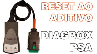 Como fazer reset ao aditivo com diagbox PSA
