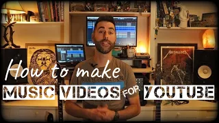 How I Create Music Videos for YouTube | Shooting Video | Recording Guitars, Bass & Midi Drums