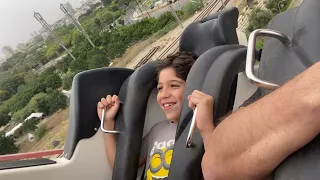 יהונתן עלה על האנקונדה בלונה פארק תל אביב🎢🎢🎢