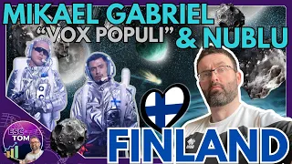 🇫🇮 Mikael Gabriel & Nublu - "Vox populi" REACTION & ANALYSIS | UMK Finland | Eurovision 2024 🇫🇮