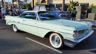 1959 Pontiac Bonneville Coupe Restored Show Winner Rare Seaspray Green Paint & Tri-Tone Interior 59