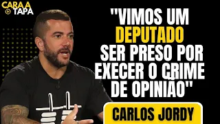 Carlos Jordy admite que DEPUTADOS estão com MEDO DE SE POSICIONAR