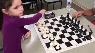 Can #1 6 Year Old Girl In USCF Blitz Pull Off The Win?