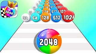 Play 2048 Levels Mobile Games Ball Run 2048 Top New Satisfying Gameplay Walkthrough Update Free