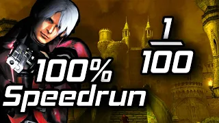 The First of 100 Attempts at the Hardest Devil May Cry Speedrun