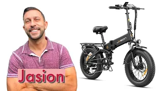 Jasion X-Hunter Electric Bike for Adults,750W Motor 28MPH Max Speed