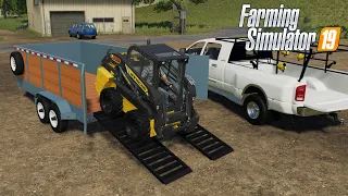 FS19 - Transporting a bobcat - Farming Simulator 2019 Roleplay Mod