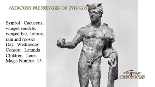 Mercury messenger of the Gods Aliases: Mercurious, Hermes, Turns, Wotan