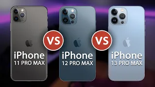 iPhone 11 Pro Max vs iPhone 12 Pro max vs iPhone 13 Pro max | Specs Comparison | What's Different