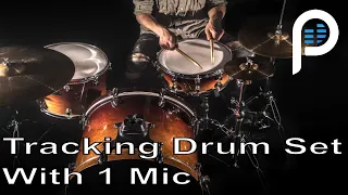 (Drums) Record A Drum Set With 1 Microphone | Mic Placement Explained