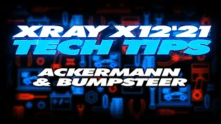 XRAY Tech Tips - X12 Ackermann & bumpsteer