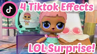 4 Tiktok Effects L.O.L  Surprise! Winter Chill Spaces Ice Sk8er Fashion | #mashup #shorts #tiktok