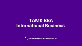 TAMK BBA in International Business