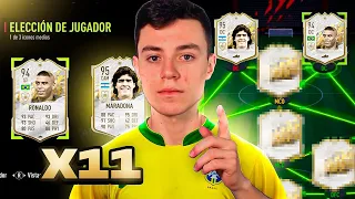 11x Player Picks Icono DECIDEN mi EQUIPO de FUT CHAMPIONS FIFA 22