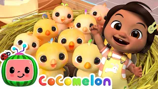 Numbers Song with Little Chicks! | CoComelon Furry Friends | Animals for Kids