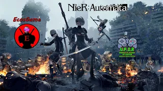 Андроид 2B против армии роботов. Прохождение NieR: Automata №1