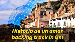 Historia de un Amor backing track in Dm