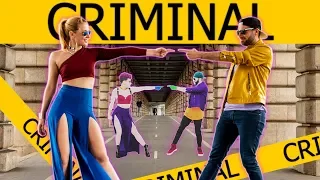 Just Dance 2019 CRIMINAL Natti Natasha x Ozuna | COSPLAY gameplay IN PUBLIC