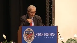 Amartya Sen Speaks at Johns Hopkins University