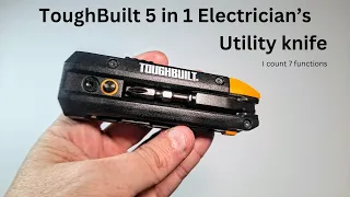 Why Every Electrician Needs the Toughbuilt 5-in-1 Folding Utility Knife