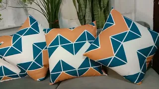 Assorted colors  || Throw Pillow cases|| Sofa design.