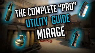 The Complete Pro Utility Guide Mirage |CSGO|