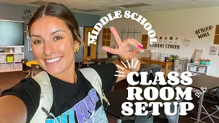 Classroom Setup Day 3 | Middle School ELA & Science Teacher | 23-24 School Year