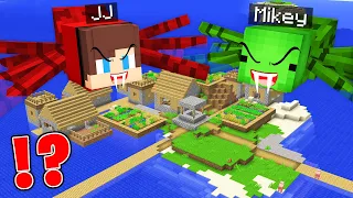 JJ And Mikey Spider Prank in Minecraft! (Maizen)