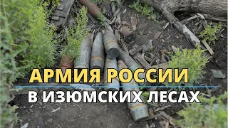 Бывшие позиции армии России возле Изюма  ч.1