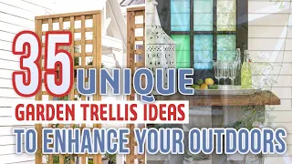 35 Unique Garden Trellis Ideas To Enhance Your Outdoors