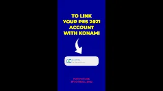 Link pes with konami id | link pes account | link pes 2021 mobile google play | pes world
