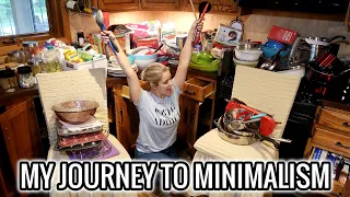 Most Extreme Declutter & Organize Series | Video #1 The Kitchen | My Journey To Minimalism