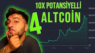 PARALARI HAZIRLAYIN! BU ALTCOİNLER 10X YAPABİLİR! | (Bu Altcoinleri Alıyorum)