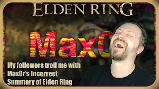 Max0r Elden Ring Reaction