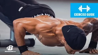 Decline Explosive Push-Up | Exercise Guide