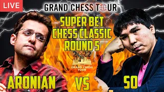 Nangunguna parin si Wesley So after Round 5! LIVE analysis | Superbet Chess Classic 2022