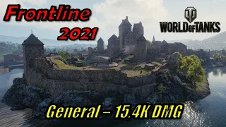 World of Tanks - Frontline 2021 - Normandy | General - 15,4K DMG | #6