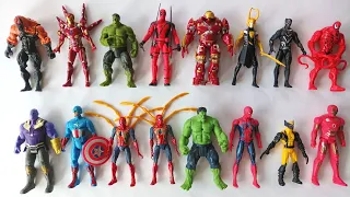 AVENGERS SUPERHERO STORY, TEAM IRON SPIDER-MAN VS HULK, IRON MAN, CAPTAIN AMERICA, DEADPOOL