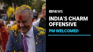 Albanese and Modi mix politics and cricket in Ahmedabad | ABC News