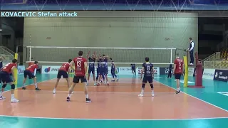 Stefan Kovacevic Middle Blocker highlights 2019-2020