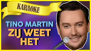 Tino Martin - Zij weet het // Sterren NL Karaoke