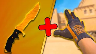 Best BUDGET Knife and Glove Combos in CS2!!! (IN 2024)