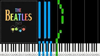 Beatles, Ob La Di Ob La Da Easy Piano Tutorial