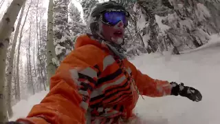 Epic Powder Day in Steamboat with GoPro Hero2!