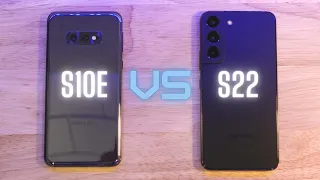 This one surprised me! Samsung S10e vs. S22 comparison